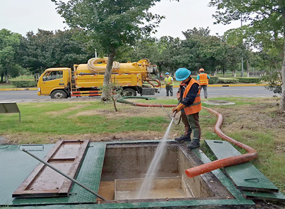 永昌化油池清理